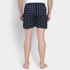 Men's 100% Cotton Boxers , Navy Blue, small