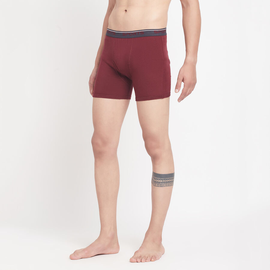 Cotton Solid Trunk, Wine, large image number null