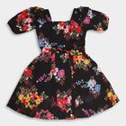 Girls' Dress, Black, small image number null