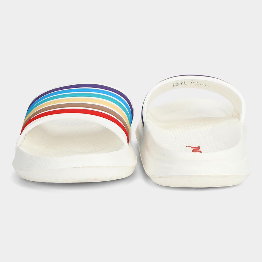 Boys' Slipper, White, large