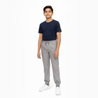 Boys' Light Grey Relaxed Fit Jogger Pants, Light Grey, small image number null