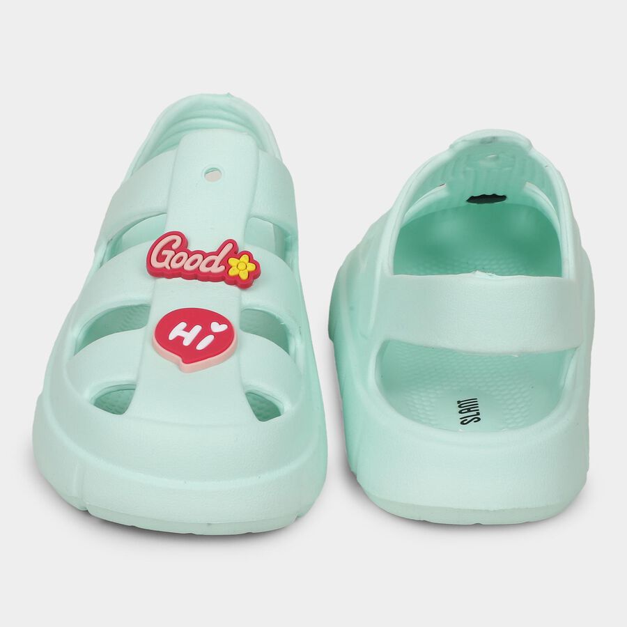 Girls' Sandal, हरा, large image number null