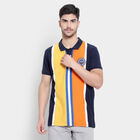 Stripes Polo Shirt, नेवी ब्लू, small image number null