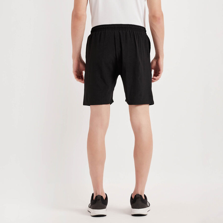 Cut & Sew Bermuda, Black, large image number null