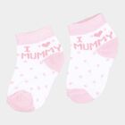Girls Cotton Solid Socks, Off White, small image number null