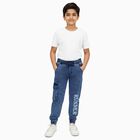 Boys' Regular Fit Classic Jeans, Dark Blue, small