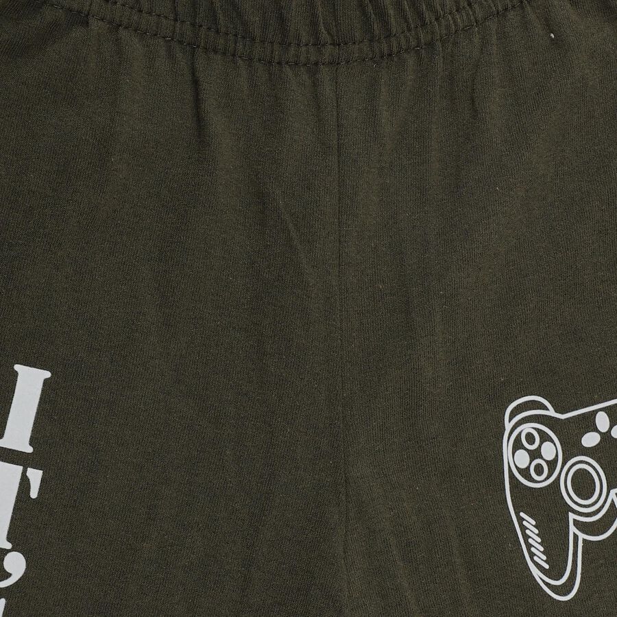 Boys' Pyjama, Olive, large