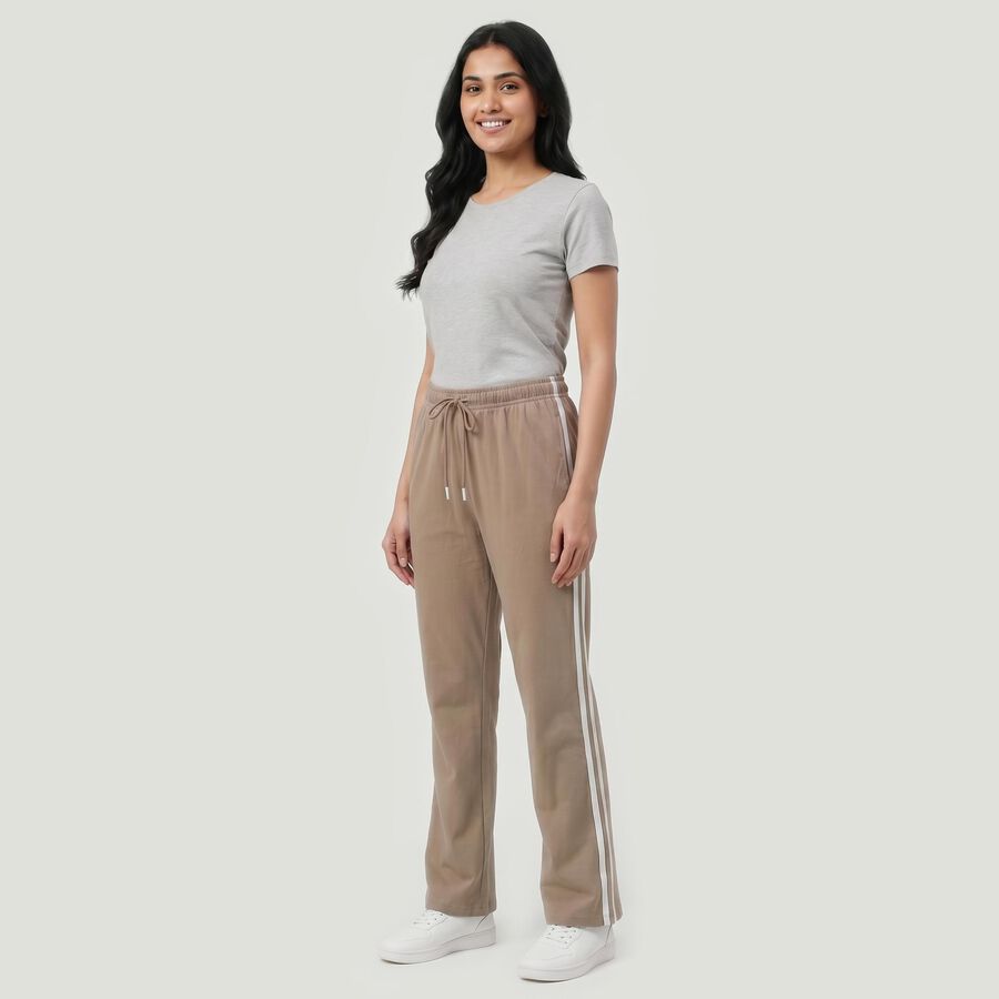 Ladies' Track Pants, Beige, large