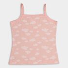 Girls' 100% Cotton Vest, Off White, small image number null