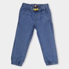 Boys' Stonewashed Blue Regular Fit Basic Jeans, Light Blue, small image number null