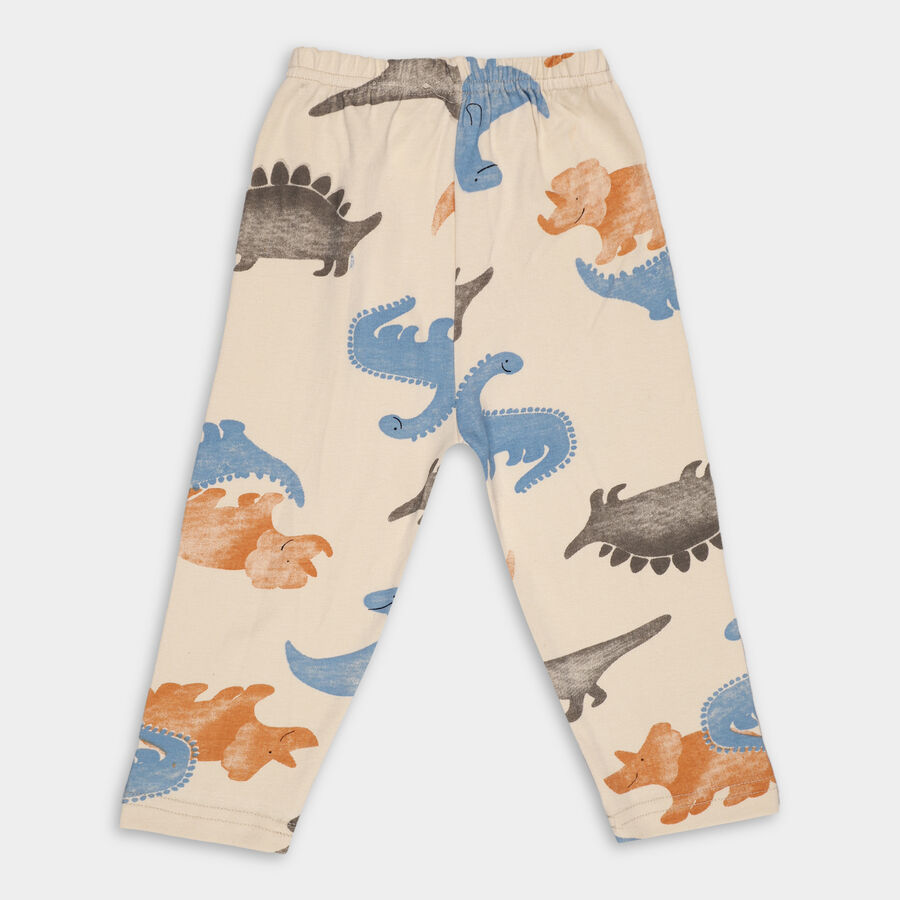 Kids' Cotton Pyjama, हल्का नीला, large image number null
