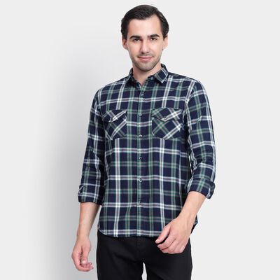 Men's 100% Cotton Casual Shirt