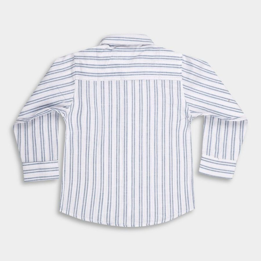 Boys' Casual Shirt, White, large image number null