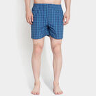 Checks Boxers, Navy Blue, small image number null