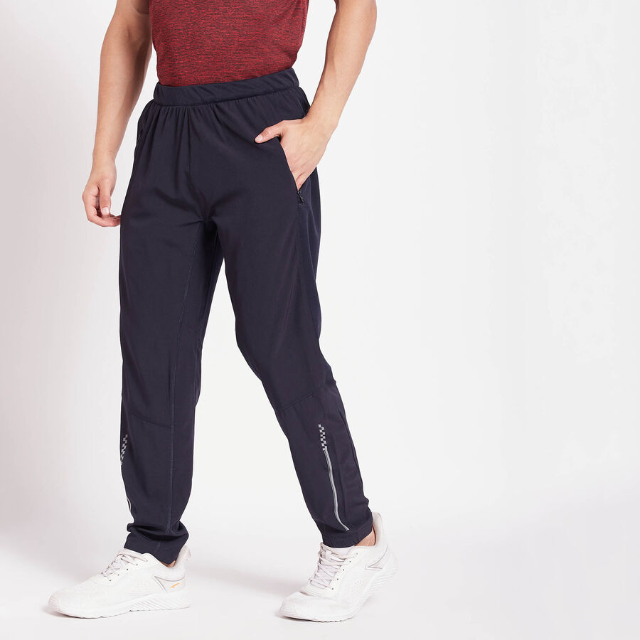 Reflective Track Pants, Navy Blue, large image number null