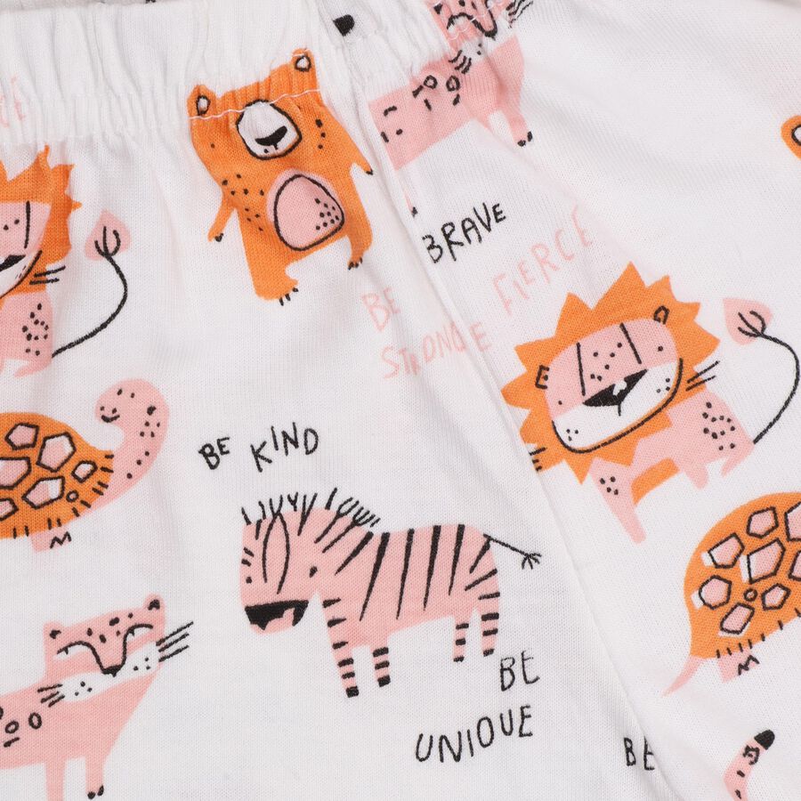 Infant Boys' 100% Cotton Baba Suit , Orange, large image number null