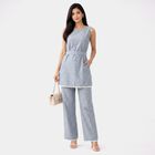 Ladies' Palazzos, हल्का नीला, small