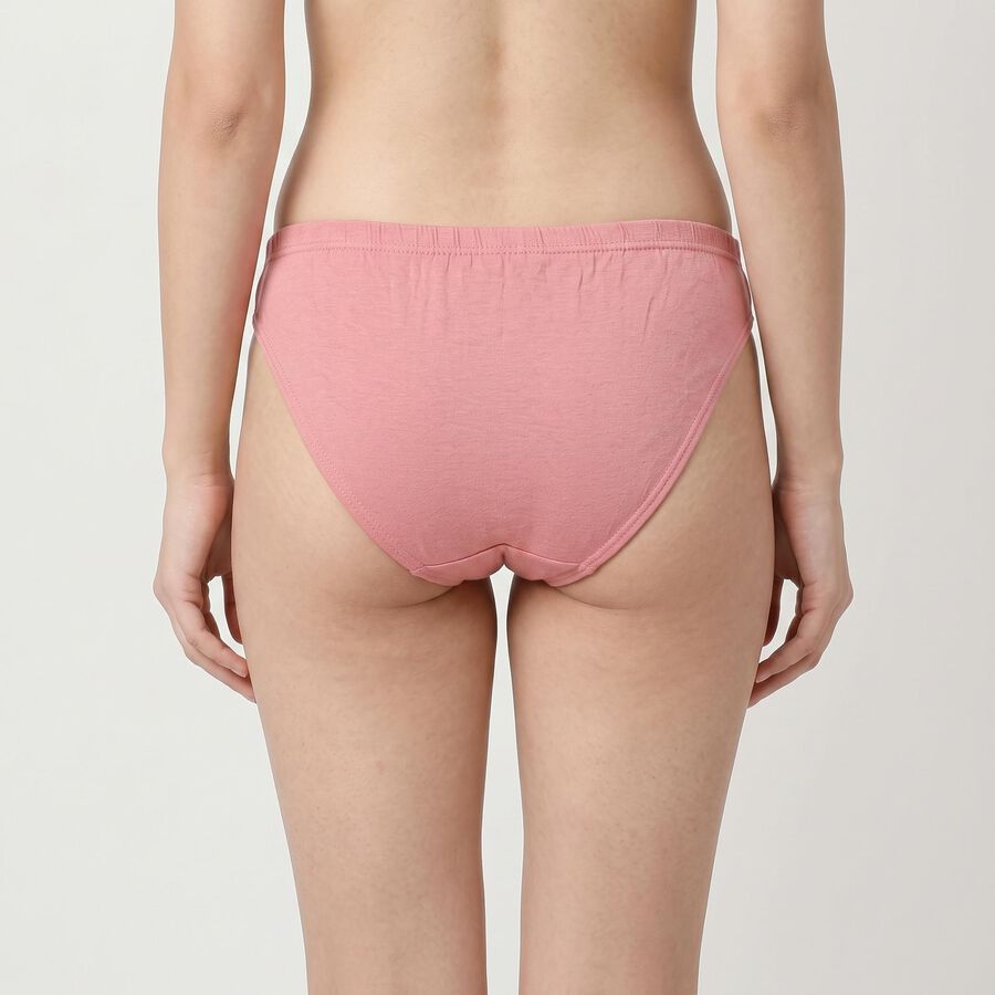 Women's Lilac Regular Fit Solid Panty, लाइलेक, large