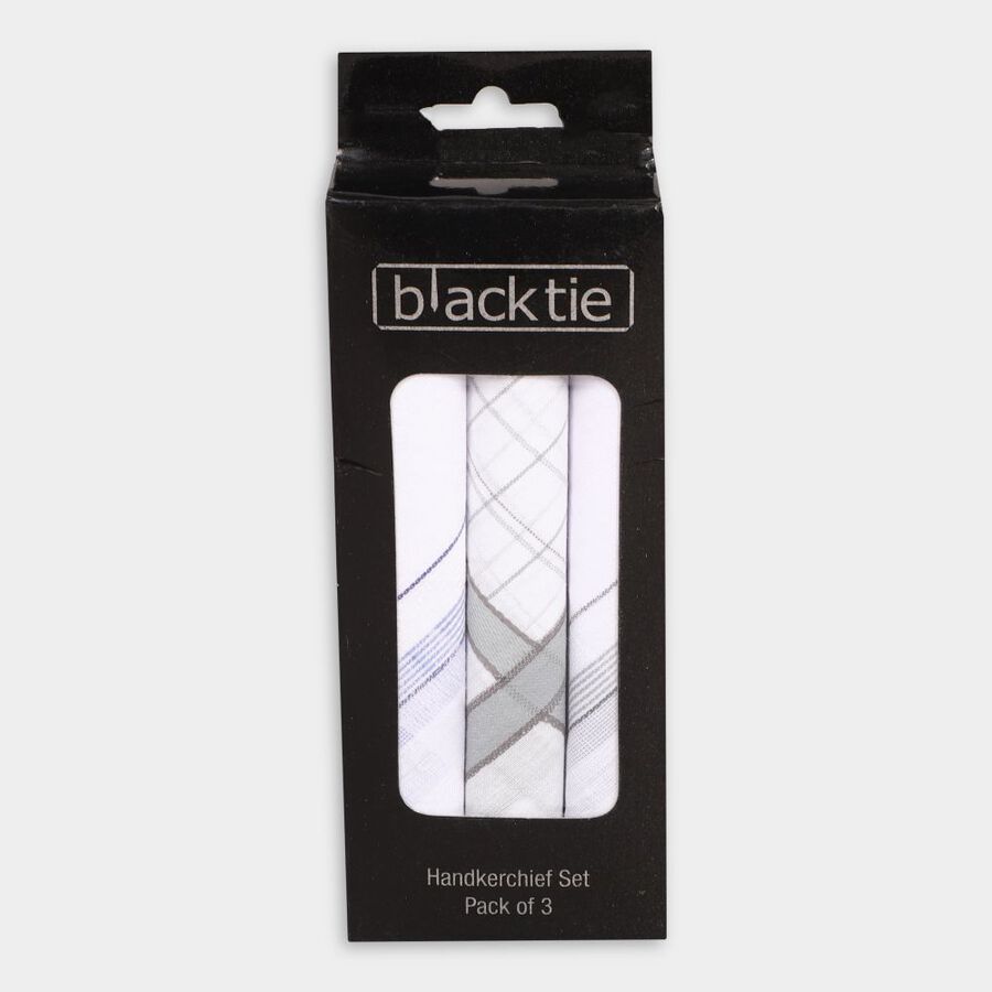 Men's Hanky, White, large image number null