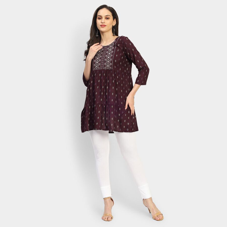 Ladies' Kurti , वाइन, large image number null