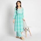 Ladies' Ethnic Set , Aqua, small image number null