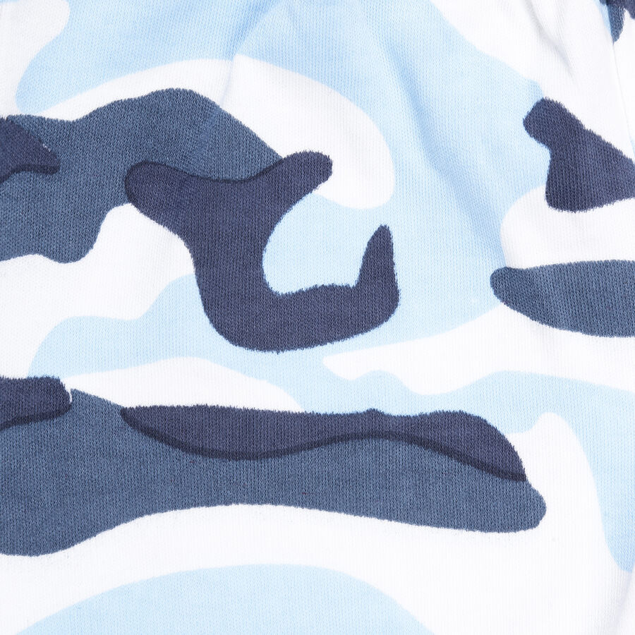 Infants Printed Pyjama, Light Blue, large image number null