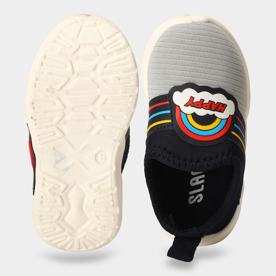 Boys' Shoes, ग्रे, large