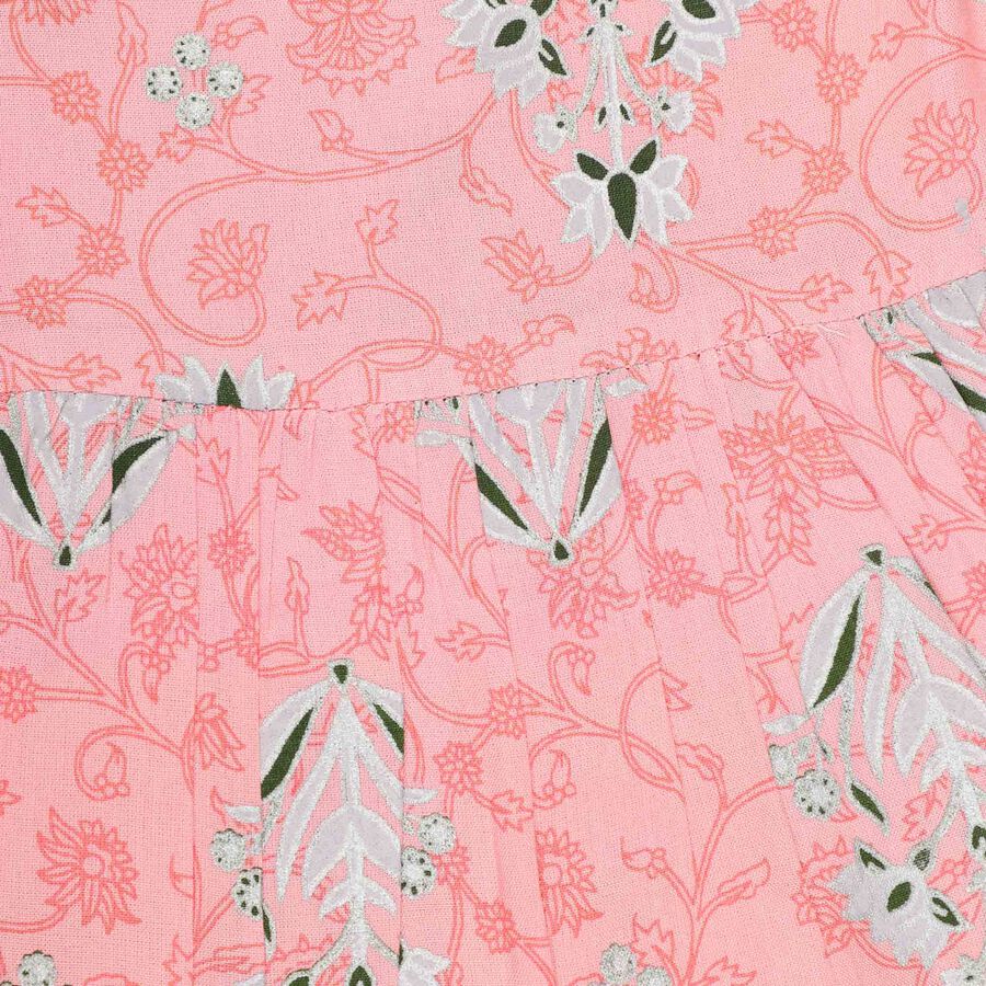 Printed Fusion Clothing Set, Peach, large image number null
