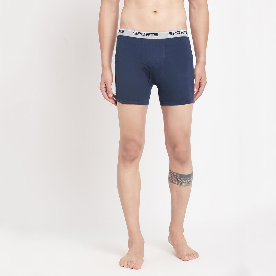 Cotton Solid Trunk, Navy Blue, large image number null