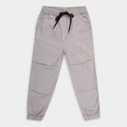 Boy's Cotton Trousers, Light Grey, small image number null