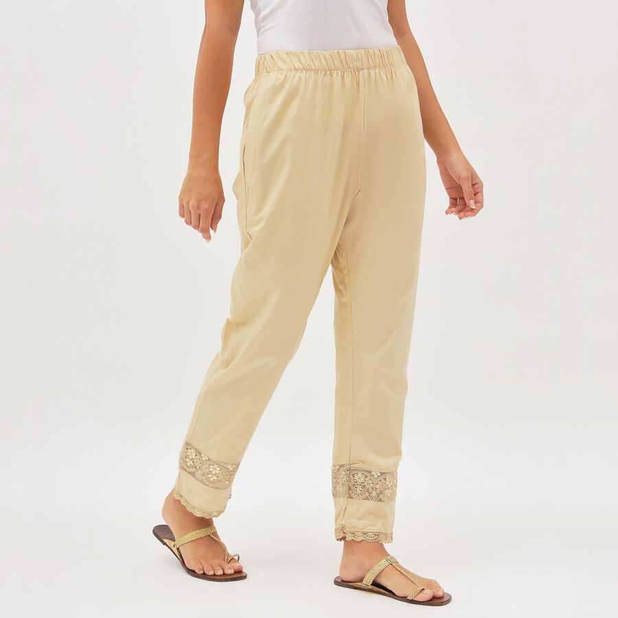 Ladies' Palazzos, गहरा पीला, large image number null