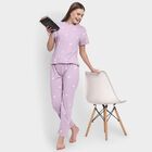 Ladies' Night Suit , Lilac, small image number null