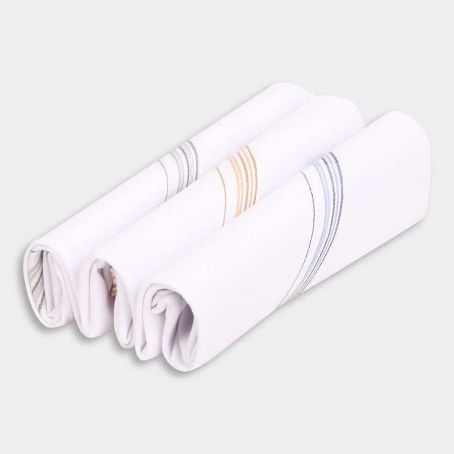 Men's Hanky, White, large image number null