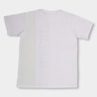 Boys' 100% Cotton Half Sleeves T-Shirt , सफ़ेद, small image number null
