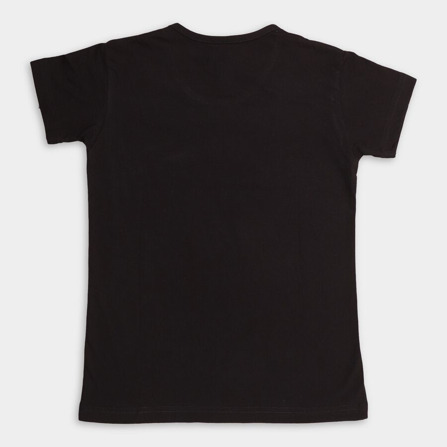 Girl's T-Shirt, Black, large image number null