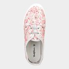 Women Lace-Ups Casual Shoes, Pink, small image number null