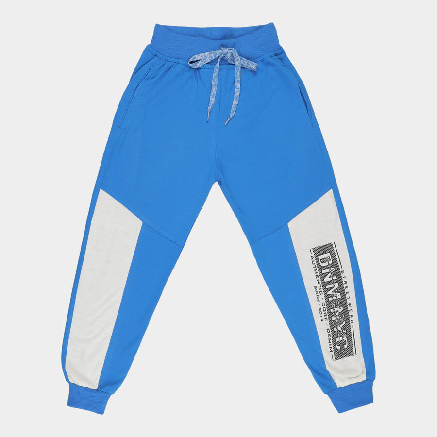 Boys Cut & Sew Pyjama, Royal Blue, large image number null