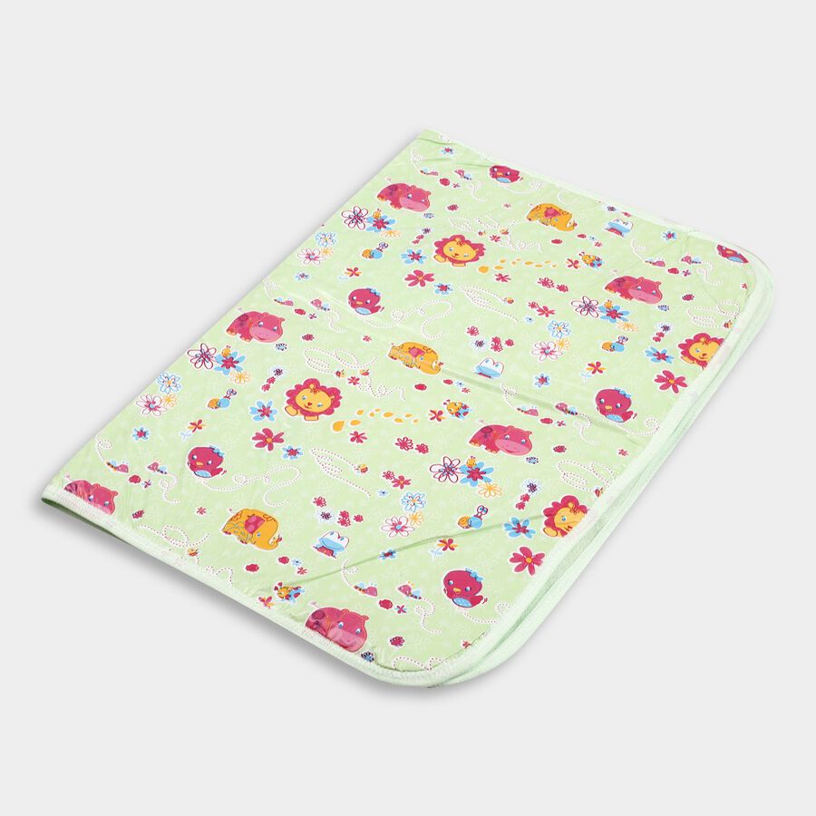 Infants' Baby Sheet, Light Green, large image number null