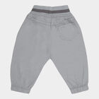 Infants Cotton Solid Trousers, Light Grey, small image number null