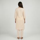 Women's Peach Cotton Ethnic Set, Peach, small