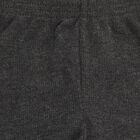 Boys Dark Charcoal Black Snug Fit Thermal Lower, मिश्रित मध्यम ग्रे, small image number null