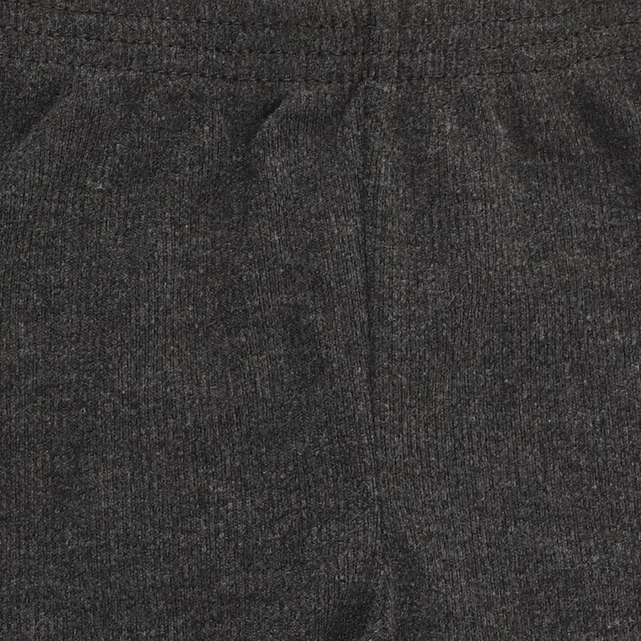 Boys Dark Charcoal Black Snug Fit Thermal Lower, मिश्रित मध्यम ग्रे, large image number null