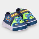 Boys' Blue Velcro Casual Sneakers, नीला, small