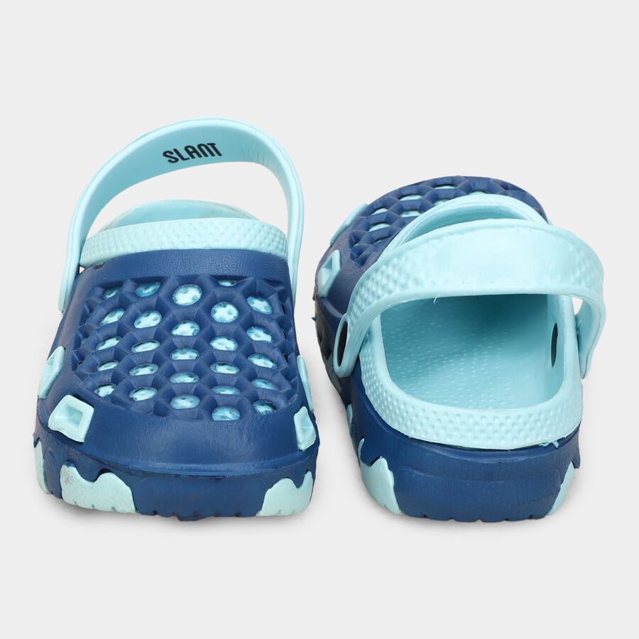 Boys Solid Clog, Blue, large image number null