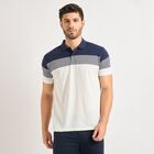 Men's Collared Half Sleeves T-Shirt , सफ़ेद, small image number null