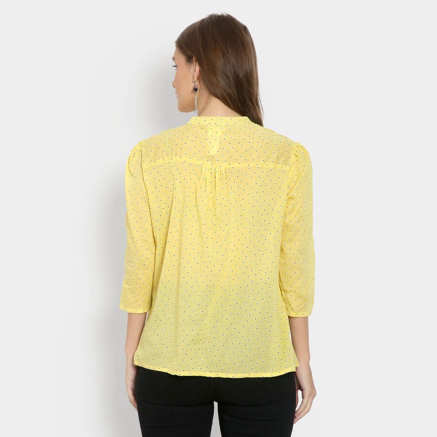 Cotton Shirt, Yellow, large image number null