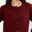 Ladies' Cardigan, वाइन, small image number null