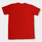 Boys' Half Sleeves T-Shirt , लाल, small image number null