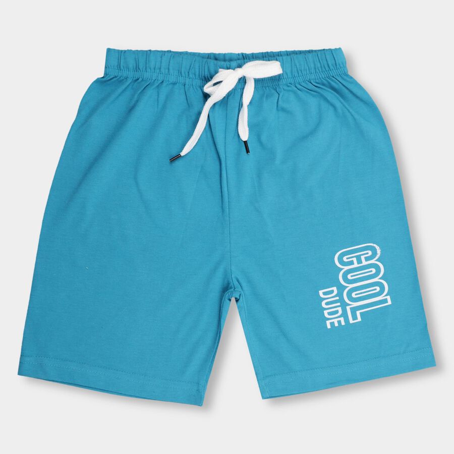 Boys' Bermudas , टील ब्लू, large