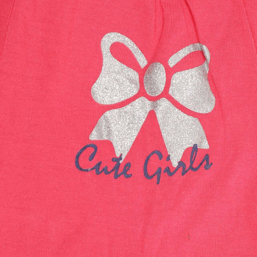 Girls' Pyjama, Fuchsia, large image number null